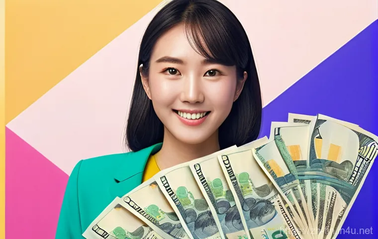 이중환전의 유리한 점 - **Prompt:** A vibrant and optimistic scene of a young adult (gender-neutral, wearing stylish modern ...